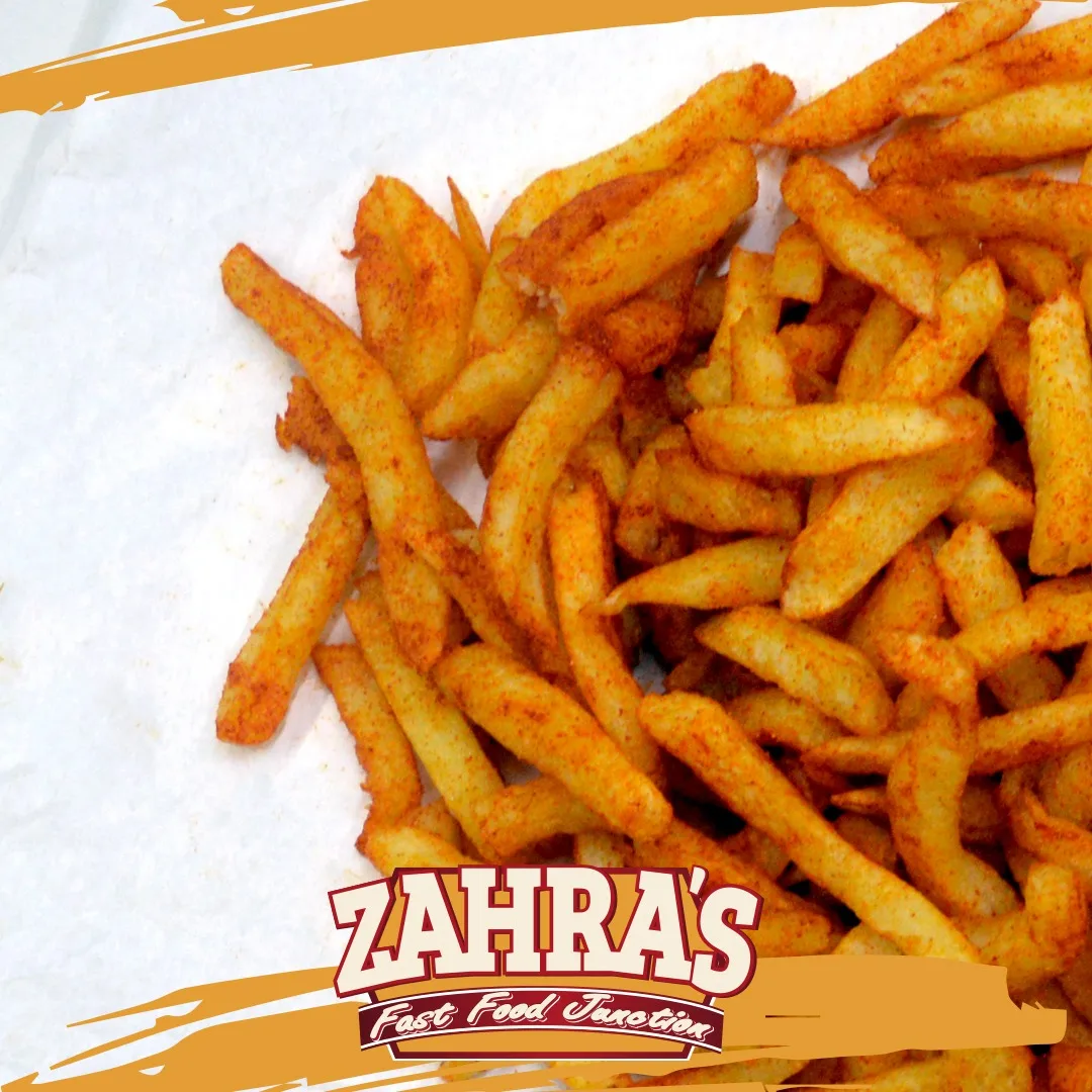 Zahra's freshly fried slap chips