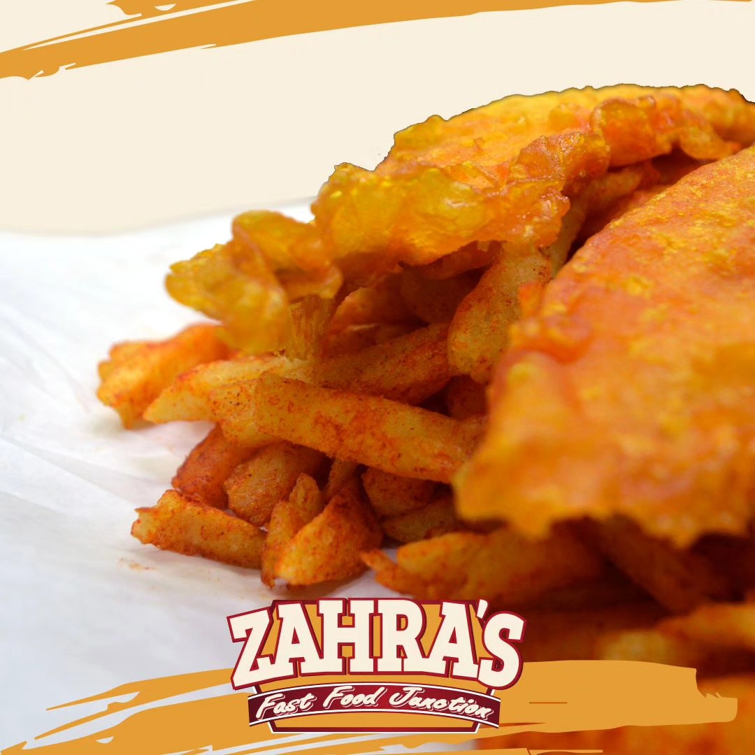 Zahra's golden fish and chips
